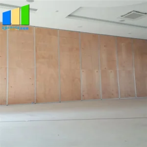 Conference Room Movable Sliding Foldable Walls Sound Proof Gypsum Partitions For Office