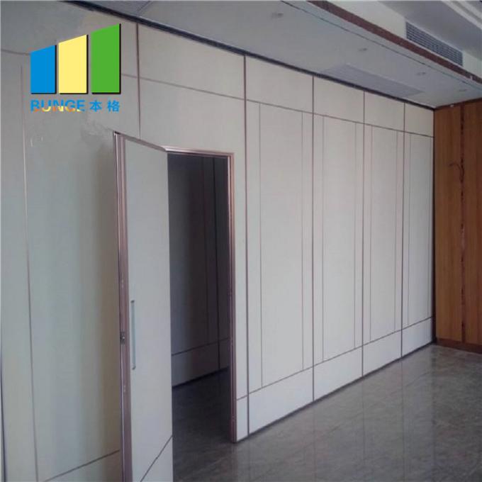 Conference Room Movable Sliding Foldable Walls Sound Proof Gypsum Partitions For Office 2