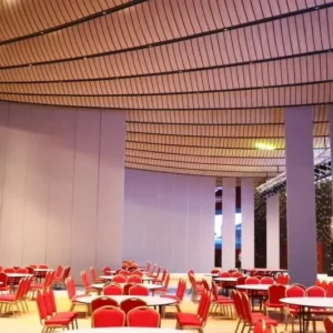 Conference Room Operable Acoustic Partition Walls / Commercial Folding Partition Doors