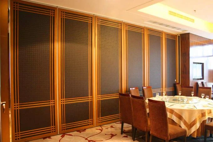 Conference Room Operable Acoustic Partition Walls / Commercial Folding Partition Doors 0