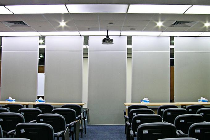 Conference Room Operable Banquet Hall Movable Soundproof Melamine 65 mm Partitions Walls 2