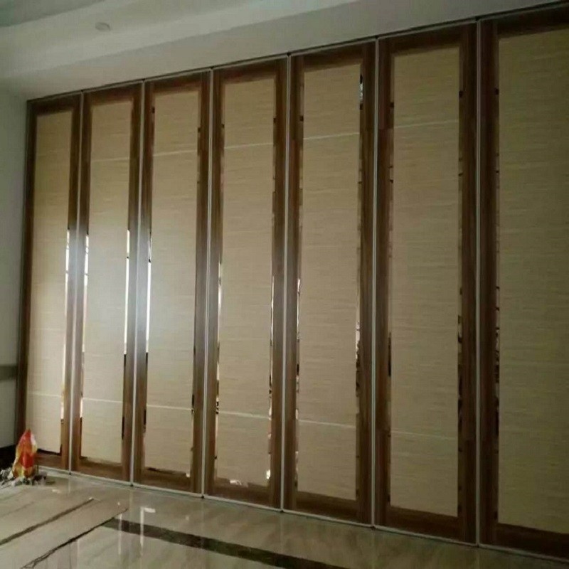 Conference Room Sliding Foldable Partitions Modern Movable Sound Proof Partition Wall