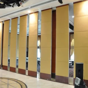 Conference Room Sliding Folding Partitions Movable Walls For Art Gallery