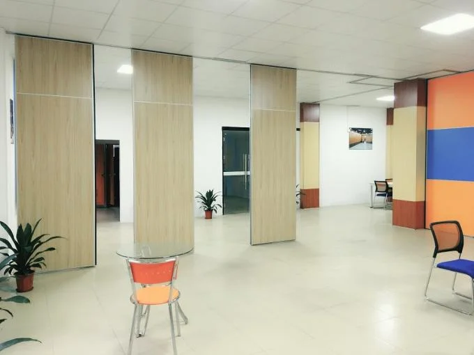 Conference Room Sliding Movable Office Partition Wall Sound Insulation 0