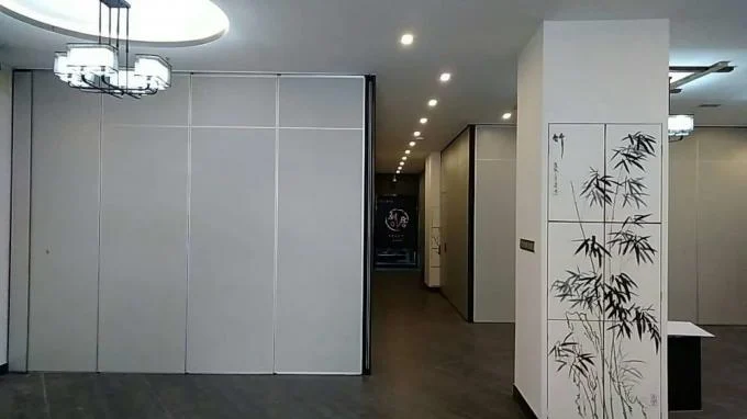 Conference Room Sliding Movable Office Partition Wall Sound Insulation 1