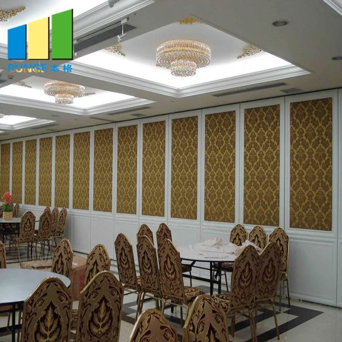 Conference Room Sliding Moveable Wall Panel Sound Insulation Acoustic Room Divider Foldable Partition 0