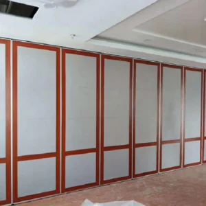 Conference Room Sliding Partition Wall With Aluminum Frame / Acoustic Room Divider