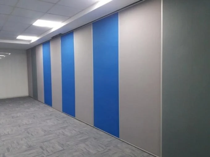 Conference Room Sound Proof Operable Folding Partition Walls Aluminum Frame 2