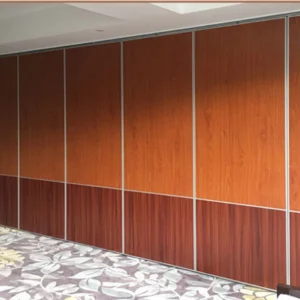 Conference Room Sound Proof Partitions , Sliding Folding Office Partitions