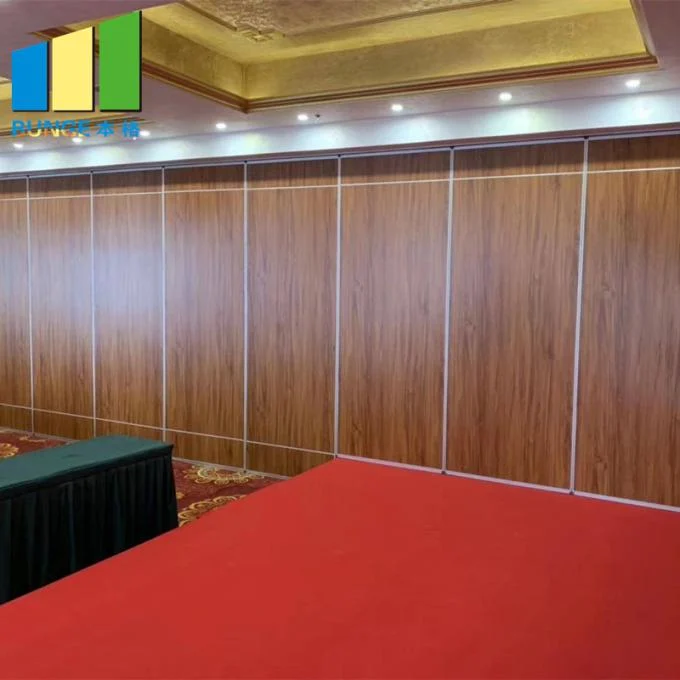 Conference Room Sound Proofing Sliding Acoustic Partition Wall For Office 1220 mm Width 1