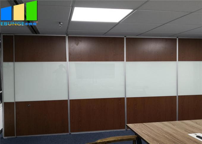 Conference Sliding Folding Door Removable Soundproof Room Divider Operable Partition 1