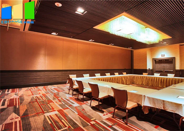 Conference Sliding Folding Door Removable Soundproof Room Divider Operable Partition