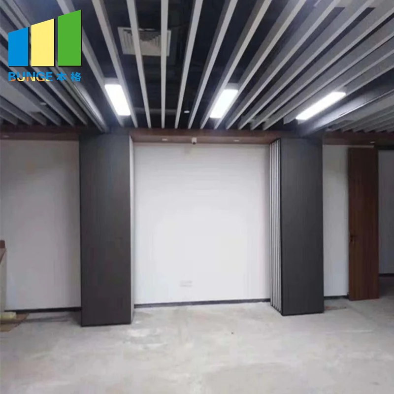 Contract Range 22.5 Mm Sliding Partition Walls / Movable Partition Wall Systems