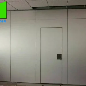 Convention Center Acoustic Wood Surfaced Movable Wall Partition System