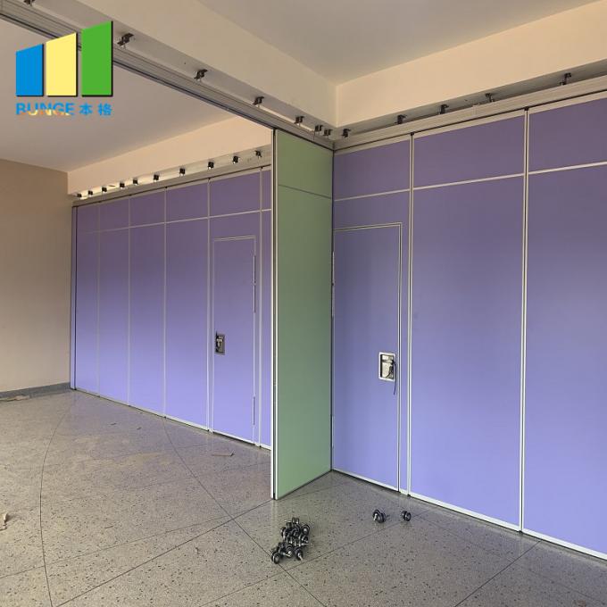 Convention Center Soundproof Partition Doors Folding Room Partition For Meeting Room 0