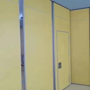 Council Chamber Movable Partition Walls / Smooth Folding Panel Partitions