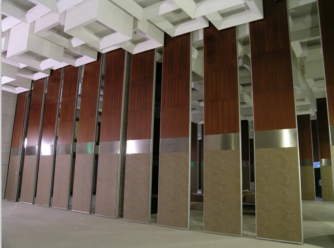 Culture Centure Exhibition Partition Walls Top Hung Sliding Door 0