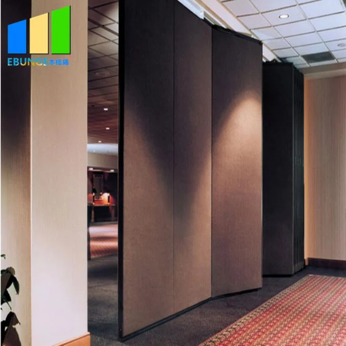 Custom Color Aluminum Fame Sound Proof 65 Mm Louvered 80 Mm Acoustic Partition Walls For Exhibition Room 2