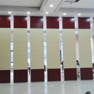 Custom Movable Floor To Ceiling Partition Wall Banquet Hall Acoustic Room Dividers