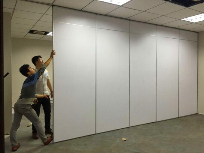 Custom Operate Decorative Material Sliding Partition Walls Hanging System For Classroom 0