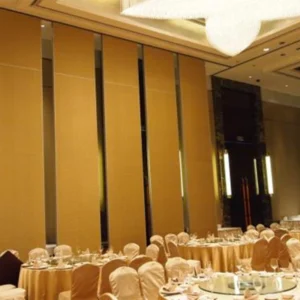 Custom Operate Decorative Material Sliding Partition Walls Hanging System For Classroom