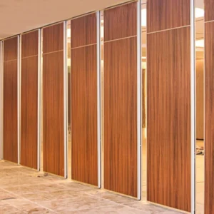 Customized 85mm Thickness Folding Partition Walls For Marquee Wedding Room