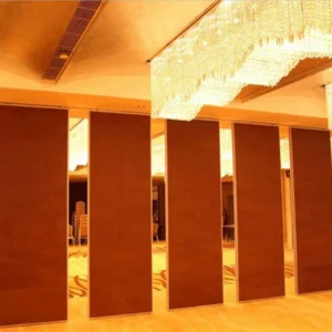 Customized 85mm Thickness Folding Partition Walls For Marquee Wedding Room