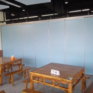 Customized Acoustic Folding Partition Walls , 500mm Panel Width