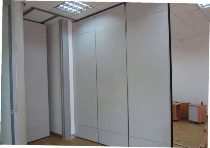 Melamine Finish Sliding Partition Walls With Aluminum Tacks And Rollers 2