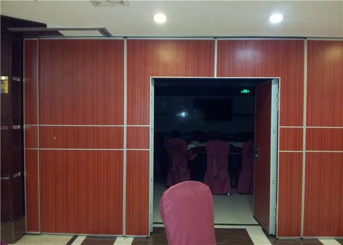 Customized Aluminum Frame 65mm Hotel Movable Operable Partition Wall For Hotel Hall 2