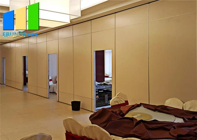 Customized Aluminum Melamine Folding Removable Partition Walls For Hotel 0
