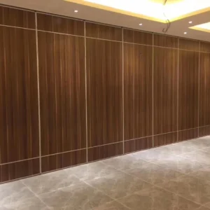 Customized Color Acoustic Room Dividers , Hotel Moveable Partition Wall
