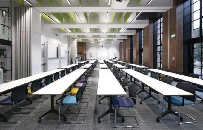 Customized Melamine Multi - Coulor Office Folding Partition Walls Room Dividers 1
