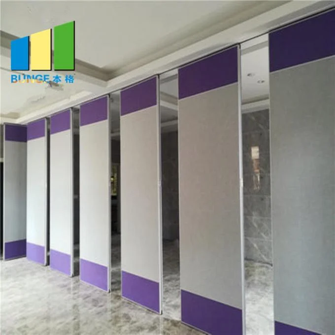 Customized OEM Soundproof Office Sliding Partition Walls Acoustic Moveable Partitions 0