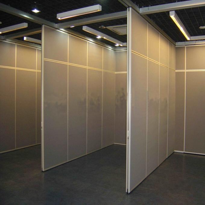 Customized Office Aluminum Soundproof Removable Wood Folding Partition Wall Board 1