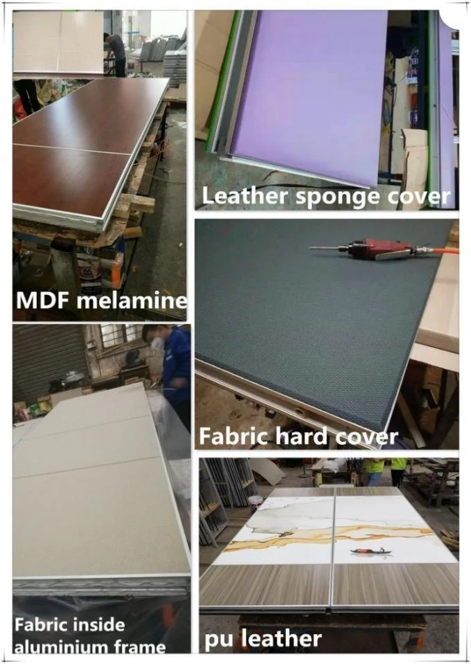 Customized Size PVC Foldable Acoustic Partition Wall For Meeting Room 2
