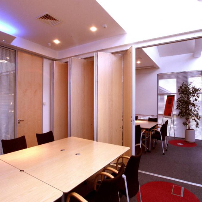 Customized Soundproof Folding Room Divider Door 85 mm Partition Walls For Hotel Banquet Hall 1
