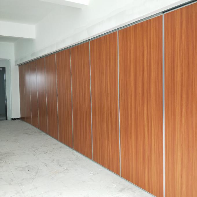 Customized Soundproof Folding Room Divider Door 85 mm Partition Walls For Hotel Banquet Hall 0