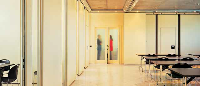 Customized Wooden Acoustic Movable Partition Walls For Artgallery / Office 2