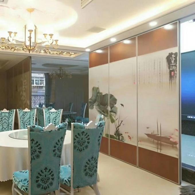 Dance Studio Office Soundproof Movable Mirror Wall Partition MDF Melamine Surface 1