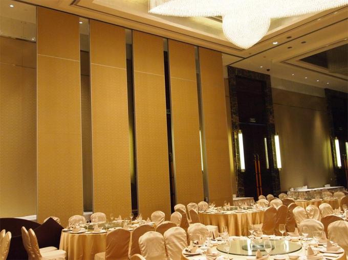 Decorative Acoustic Operable Sound Proof Partitions For Ballroom ASTM E90 2