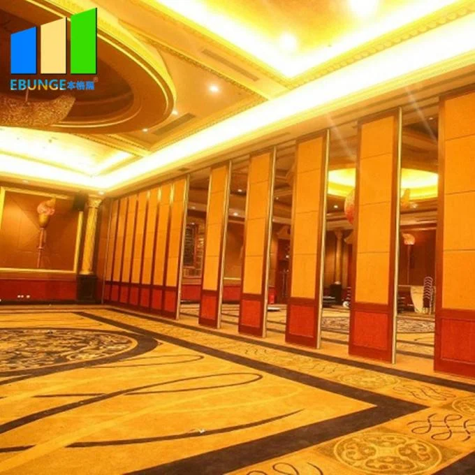Decorative Acoustic Room Dividers Folding Partition Wall Divding For Restaurant 2