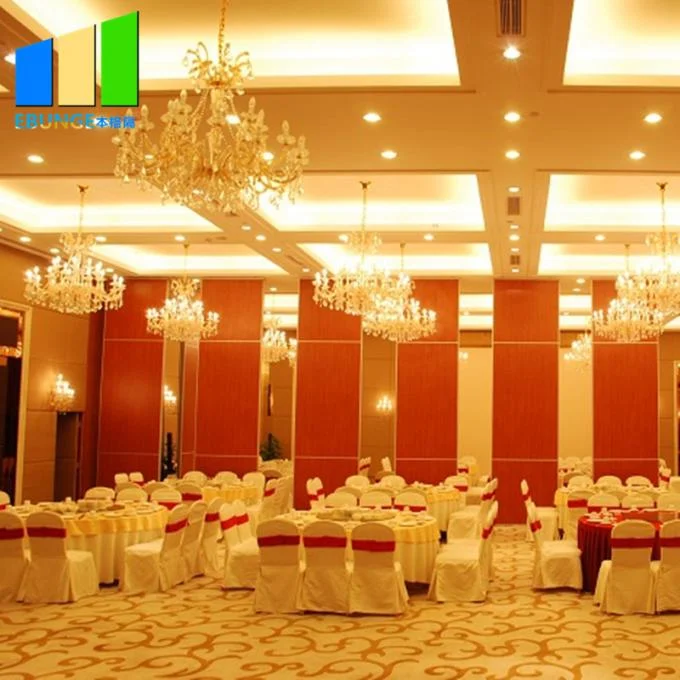 Decorative Acoustic Room Dividers Folding Partition Wall Divding For Restaurant 0