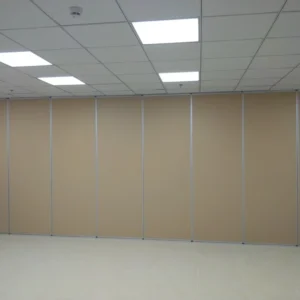 Decorative Commercial Furniture Folding Partition Walls / Operable Wall Systems