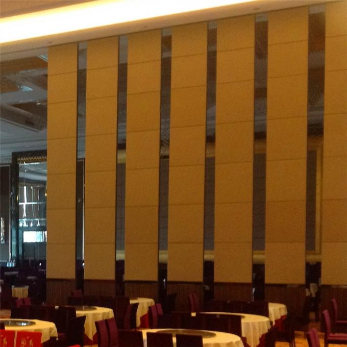 Decorative Folding Wooden Sound Proof Partitions for Conference Room 2