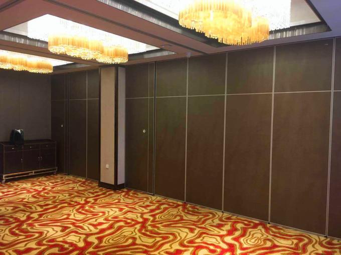 Decorative Material Hotel Sound Proof Partitions With Aluminium Frame 4m Height 1