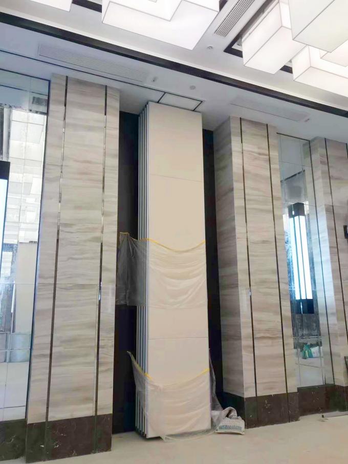 Decorative Material Sliding Folding Partition Movable Wall Systems For Conference Room 1