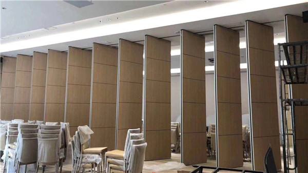 Decorative Material Sound Insulation Sliding Partition Wall Panel 500mm Width 1