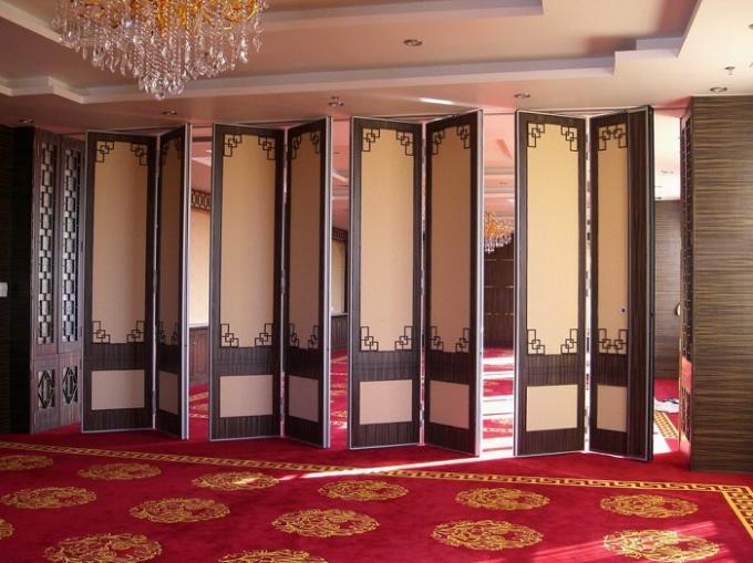 Decorative Modern Furniture Aluminum Movable Wall Partitions 85 mm 2