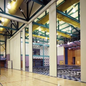 Decorative Modern Furniture Aluminum Movable Wall Partitions 85 mm